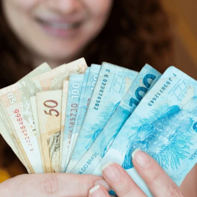 Você verá o dinheiro no fim do mês